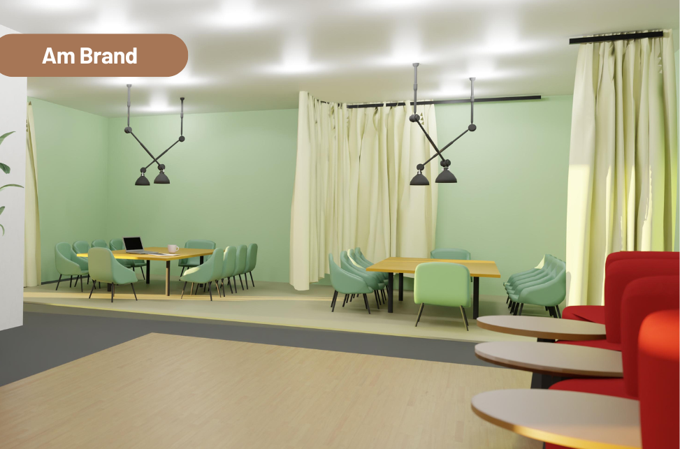 Meetingraum Wohnzimmer - The Pier Mainz